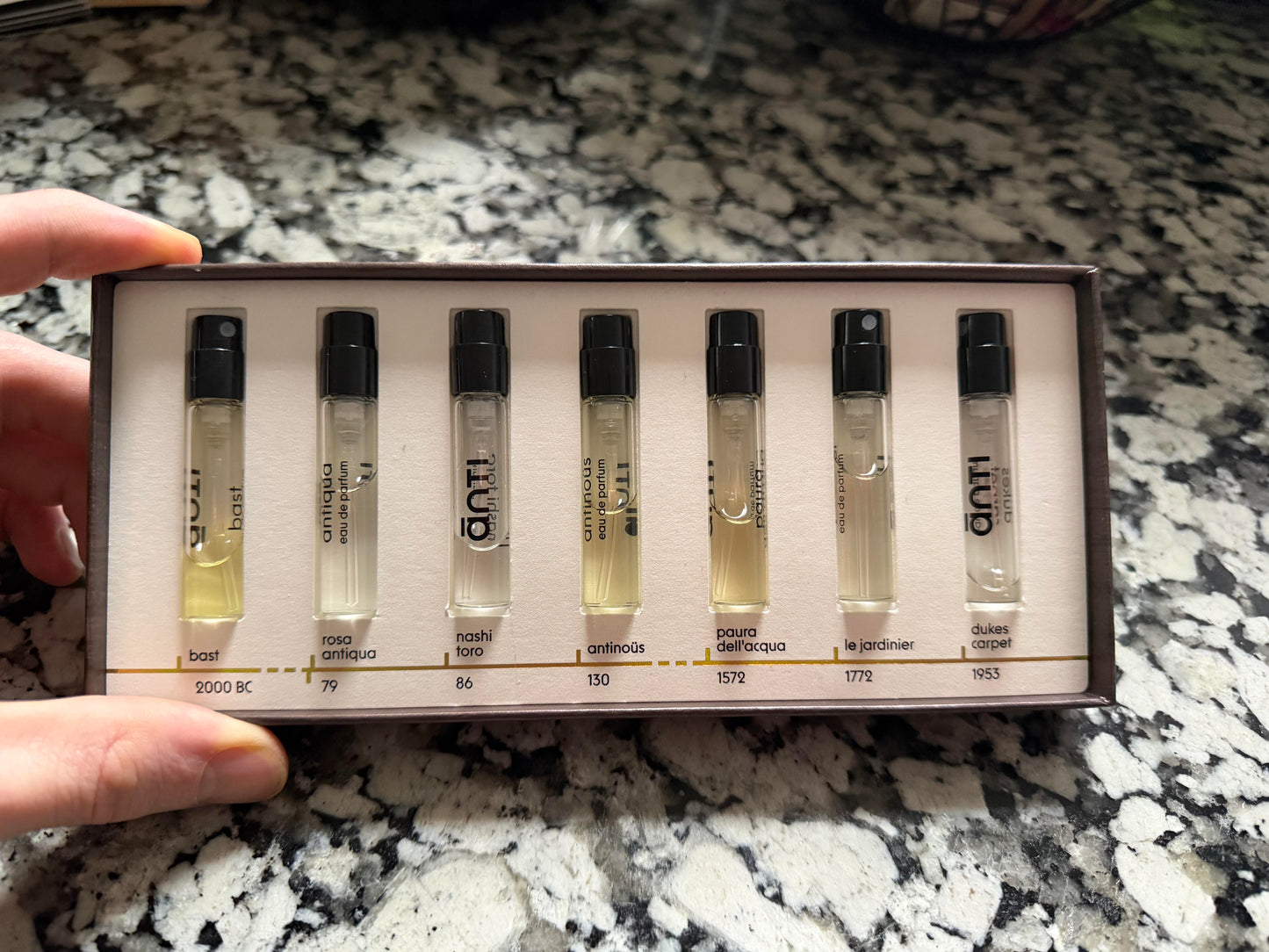 Anti Parfums Sample Set (PART USED)