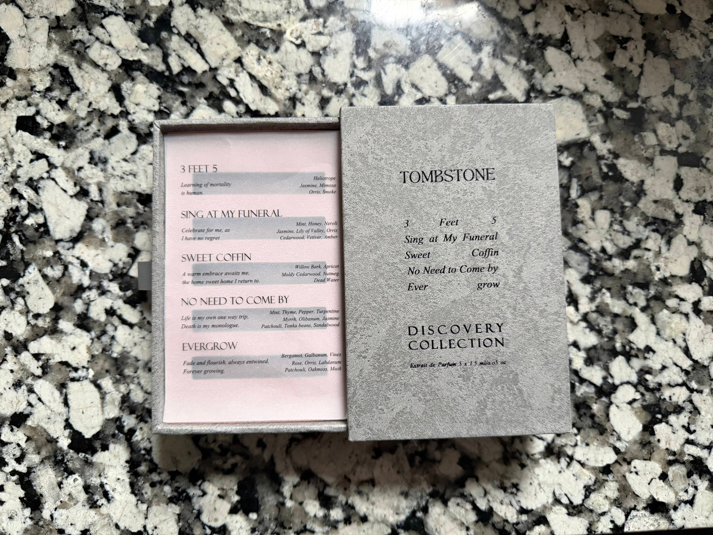 Tombstone Sample Set (PART USED)